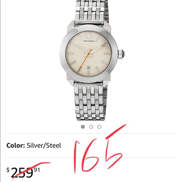 Tory Burch Accessories - Tory Burch silver steel watch